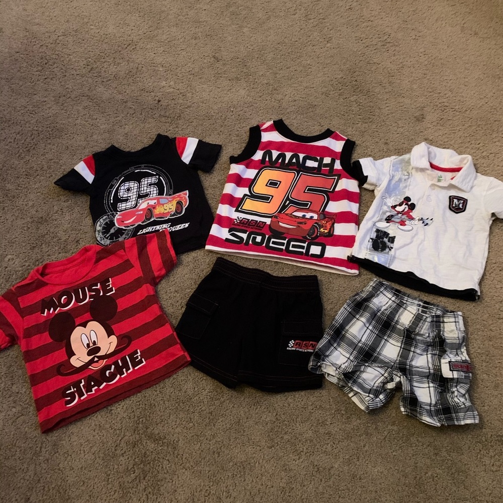 Already bundled Mickey and Lightening McQueen set